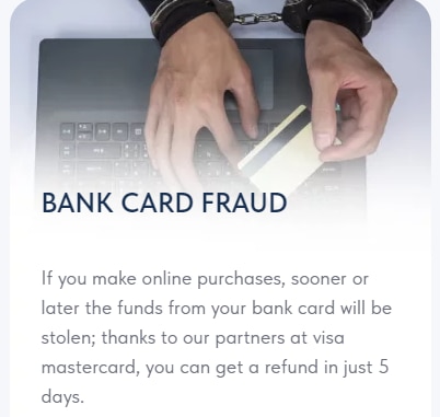 Scammers claiming they have partnerships with Visa and Mastercard