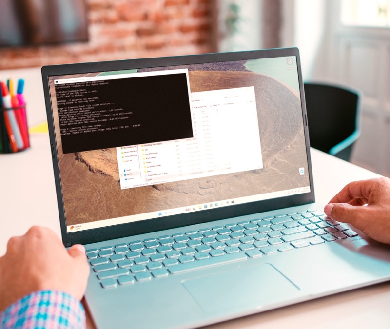 How to scan and repair hard disk issues with the CHKDSK command